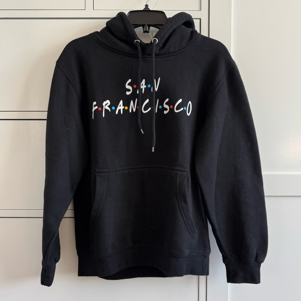 Lane Seven Friends themed San Francisco sweatshirt